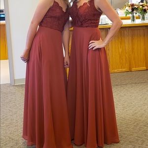 Cinnamon David’s Bridal dress